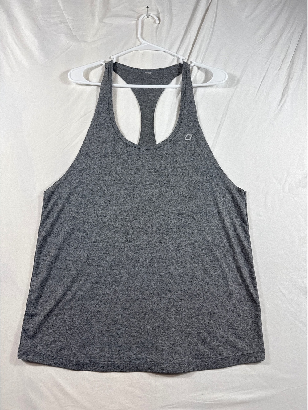 Lorna Jane Gray Racerback Athletic Tank Top